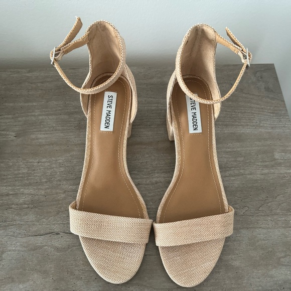 NEW Steve Madden, Irenee Sandal, Natural Multi 10 M - Picture 1 of 3